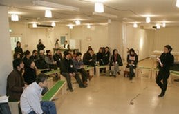 参加団体の意見交換の場として開催された「アート系パワーブランチ」